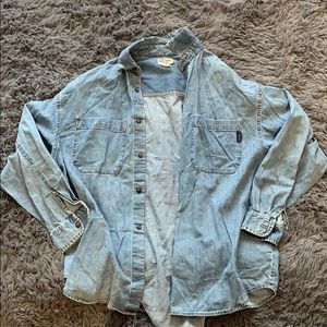 VINTAGE guess Jean shirt